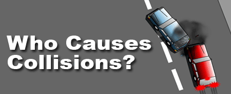 Who causes collisions? Lesson illustration